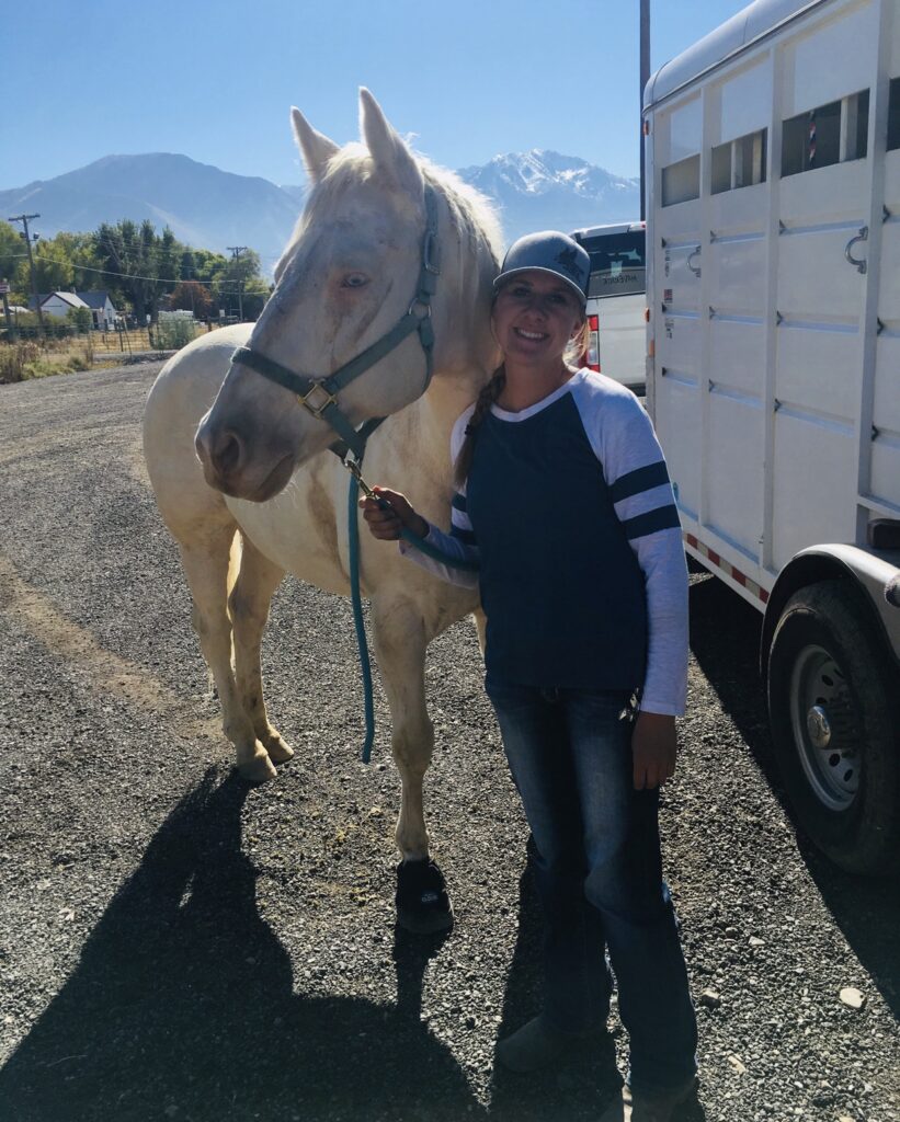 Girl and horse